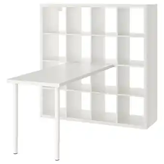 IKEA Kallax / lagkapten schreibtischkombination weiß Angebot