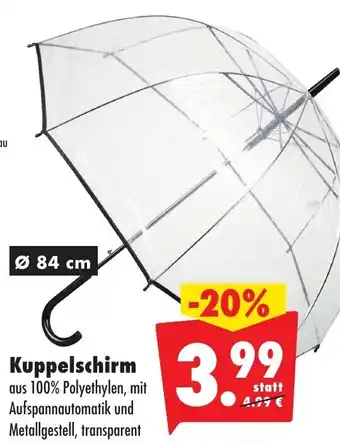 Mäc Geiz Kuppelschirm ø 84 cm Angebot