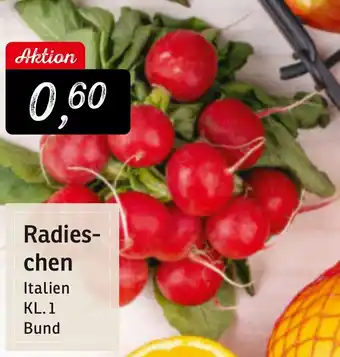 KONSUM Radieschen Angebot