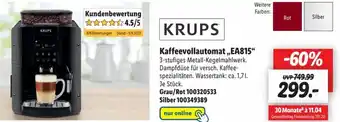 Lidl Krups Kaffeevollautomat ,,EA815" Angebot