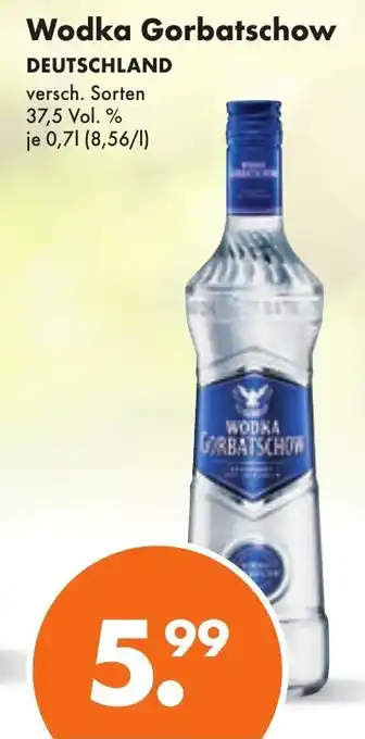 Trink und Spare Wodka Gorbatschow 0,7 L Angebot