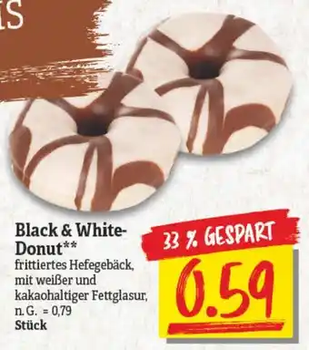 NP Discount Black & White Donut Angebot