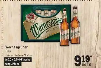 METRO Wernesgrüner pils Angebot