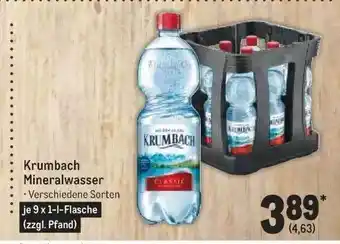 METRO Krumbach mineralwasser Angebot