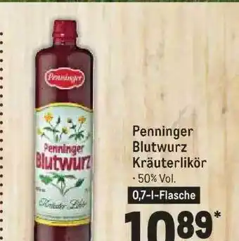 METRO Penninger blutwurz kräuterlikör Angebot