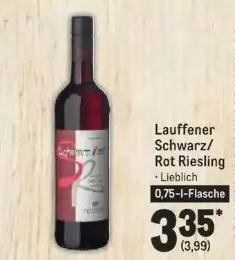 METRO Lauffener schwarz-rot riesling Angebot