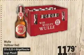 METRO Wulle vollbier hell Angebot