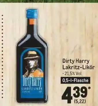 METRO Dirty harry lakritz-likör Angebot