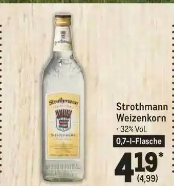 METRO Strothmann weizenkor Angebot