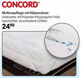 Matratzen Concord Moltonauflage mit nässeschutz Angebot