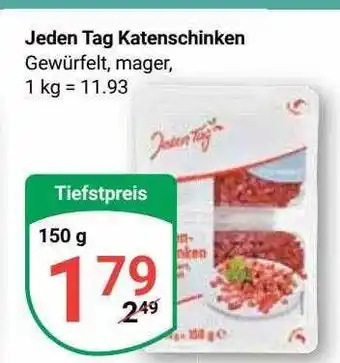 Globus Jeden tag katenschinken Angebot