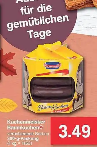 Famila Nord West Kuchenmeister baumkuchen Angebot