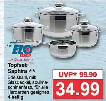 Famila Nord West Topfset saphira elo basic Angebot