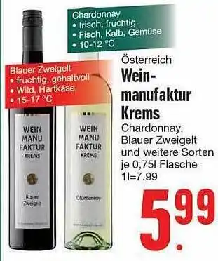 Edeka Osterreich manufaktur krems Angebot