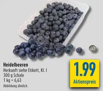 diska Heidelbeeren 300 g Schale Angebot