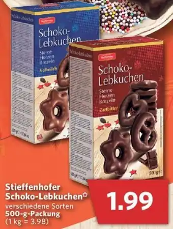 Combi Stieffenhofer Schoko Lebkuchen 500 g Packung Angebot