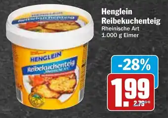 Hit Henglein Reibekuchenteig 1000 g Eimer Angebot