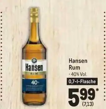 METRO Hansen rum Angebot