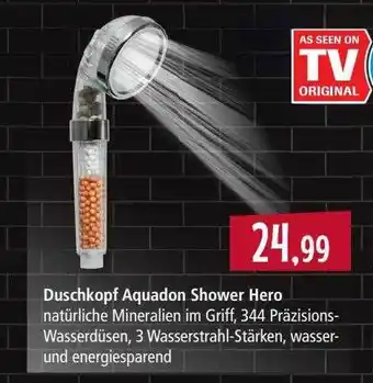 Pfennigpfeiffer Duschkopf aquadon shower hero Angebot