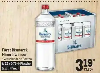 METRO Fürst bismarck mineralwasser Angebot