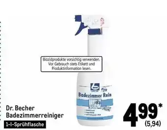 METRO Dr. becher badezimmerreiniger Angebot