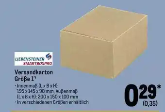 METRO Versandkarton größe 1 Angebot