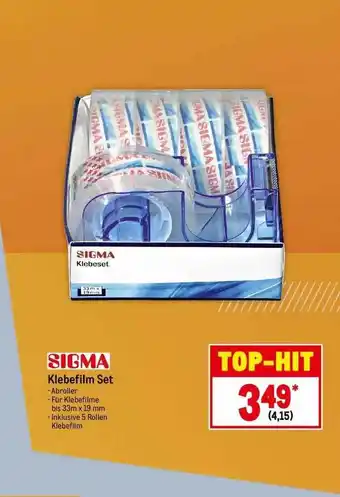 METRO Sigma klebefilm set Angebot