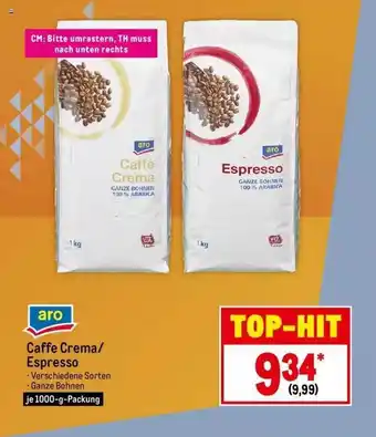 METRO Aro caffe crema- espresso Angebot