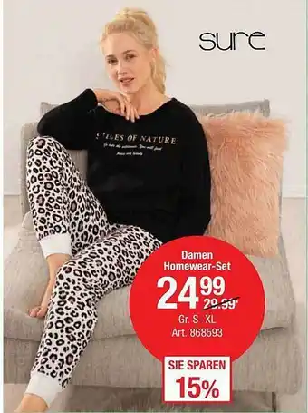 AWG Mode Damen homewear-set sure Angebot