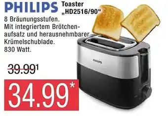 Marktkauf Philips toaster hd2516.90 Angebot