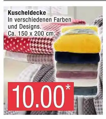 Marktkauf Kuscheldecke Angebot