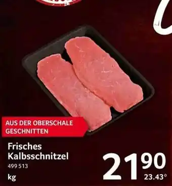 Selgros Frisches kalbsschnitzel Angebot