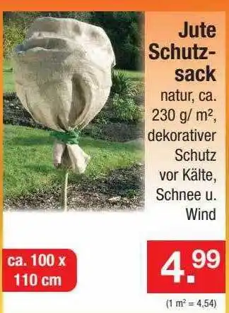 Zimmermann Jute schutz-sack Angebot