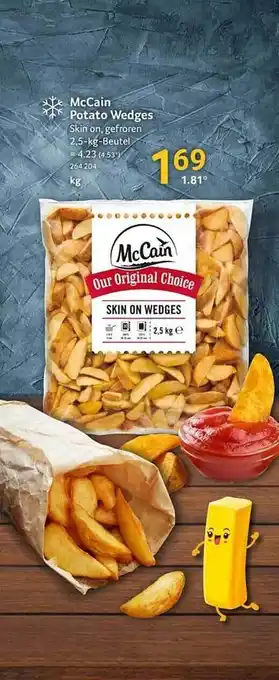 Selgros Mccain potato wedges Angebot