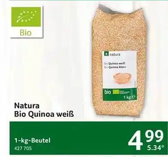 Selgros Natura bio quinoa weiß Angebot