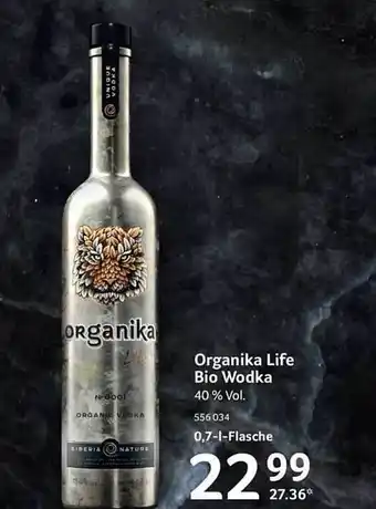 Selgros Organika life bio wodka Angebot