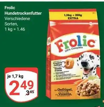 Globus Frolic hundetrockenfutter Angebot