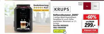 Lidl Krups kaffeevollautomat ea815 Angebot