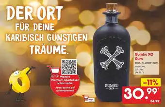 Netto Marken-Discount Bumbu xo rum Angebot