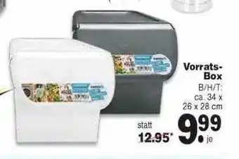 Repo Markt Vorrats box Angebot