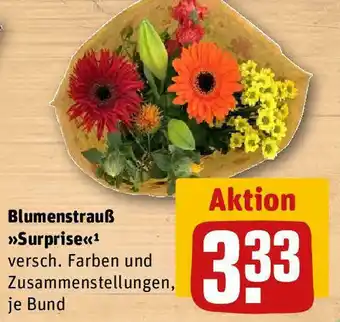 REWE Blumenstrauß ,,Surprise" Angebot