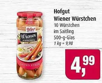 Markant Hofgut wiener würstchen Angebot