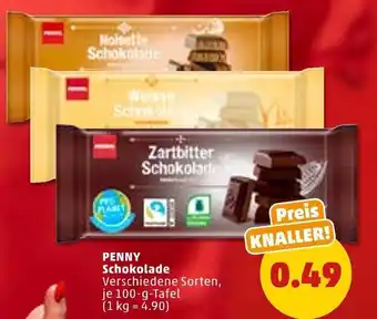 PENNY Penny Schokolade 100 g Tafel Angebot