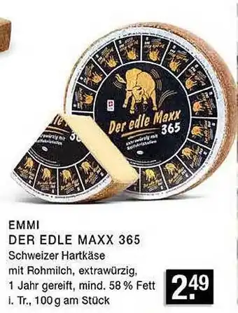 Edeka Zurheide Emmi der edle maxx 365 Angebot