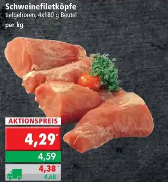 L. STROETMANN GROSSMARKT Schweinefiletköpfe 4x180g Beutel Angebot