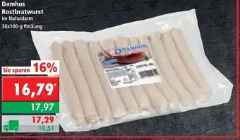 L. STROETMANN GROSSMARKT Damhus Rostbratwurst 30x100g Angebot