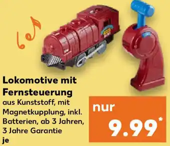 Kaufland Lokomotive mit Fernsteuerung Angebot