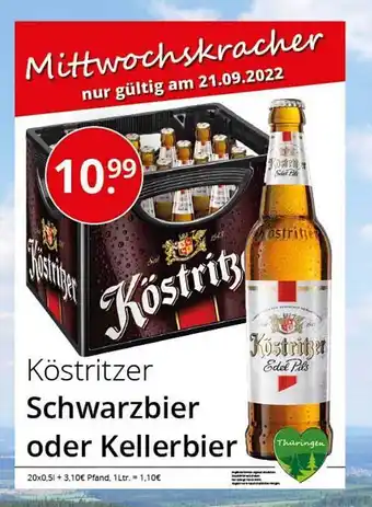 Sagasser Köstritzer schwarzbier oder kellerbier Angebot