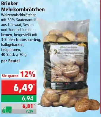 L. STROETMANN GROSSMARKT Brinker Mehrkornbrötchen Angebot