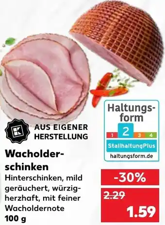 Kaufland Wacholderschinken 100 g Angebot